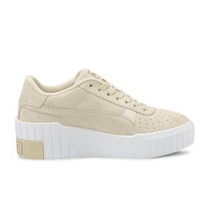 Beige Puma Cali Wedge